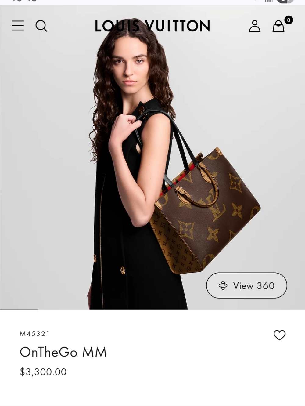 Louis Vuitton Monogram Canvas • On The Go - Picture 3 of 13
